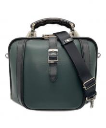 Artphere（アートフィアー）の古着「ダレスバッグ」｜グリーン×ブラック