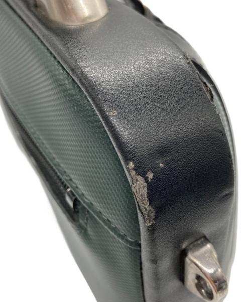 Artphere（アートフィアー）ARTPHERE (アートフィアー) ダレスバッグ グリーン×ブラックの古着・服飾アイテム