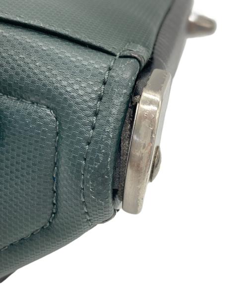 Artphere（アートフィアー）ARTPHERE (アートフィアー) ダレスバッグ グリーン×ブラックの古着・服飾アイテム