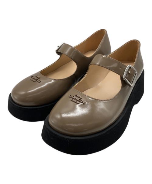 COACH（コーチ）COACH (コーチ) 厚底パンプス ブラウン サイズ:6.5Cの古着・服飾アイテム