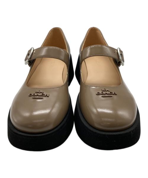 COACH（コーチ）COACH (コーチ) 厚底パンプス ブラウン サイズ:6.5Cの古着・服飾アイテム