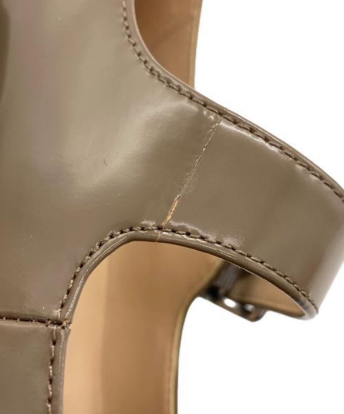 COACH（コーチ）COACH (コーチ) 厚底パンプス ブラウン サイズ:6.5Cの古着・服飾アイテム