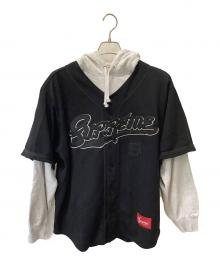 SUPREME（シュプリーム）の古着「プルオーバーパーカー」｜ブラック×グレー