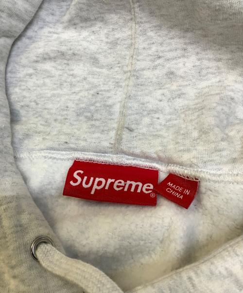 SUPREME（シュプリーム）SUPREME (シュプリーム) プルオーバーパーカー ブラック×グレー サイズ:Mの古着・服飾アイテム