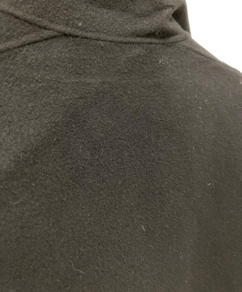 COACH（コーチ）COACH (コーチ) ウールメルトンケープコート ブラック サイズ:XS/Sの古着・服飾アイテム