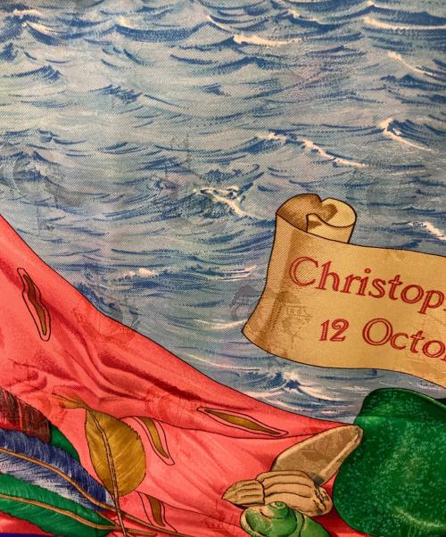 HERMES（エルメス）HERMES (エルメス) カレ90 レッドの古着・服飾アイテム