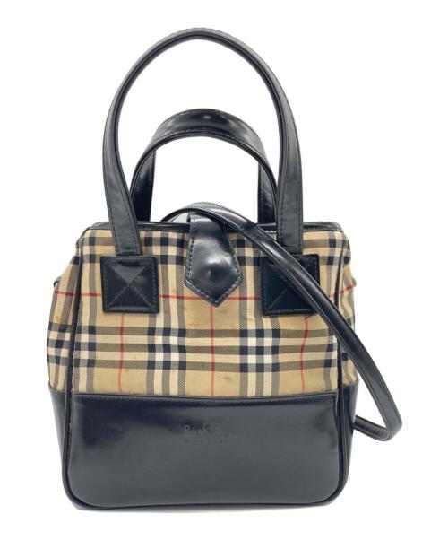 Burberry's BLUE LABEL（バーバリーズ ブルーレーベル）Burberry's BLUE LABEL (バーバリーズ ブルーレーベル) 2WAYバッグ ブラウンの古着・服飾アイテム