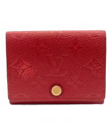 LOUIS VUITTON（ルイ ヴィトン）の古着「アンヴェロップ・カルト・ドゥ・ヴィジット」｜レッド