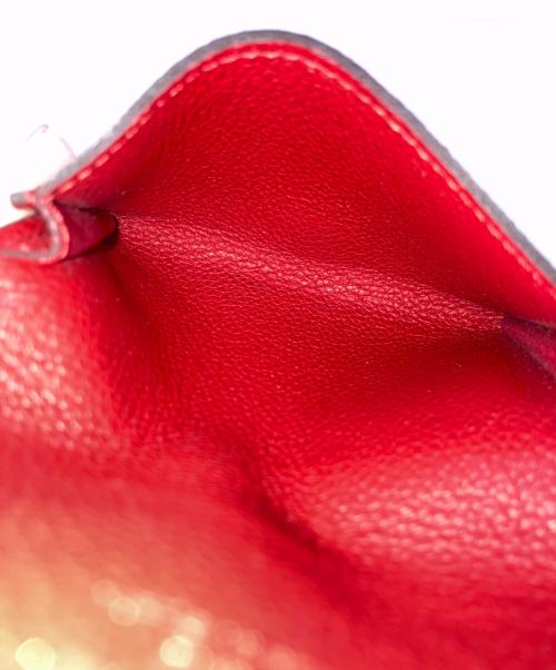 LOUIS VUITTON（ルイ ヴィトン）LOUIS VUITTON (ルイ ヴィトン) アンヴェロップ・カルト・ドゥ・ヴィジット レッドの古着・服飾アイテム