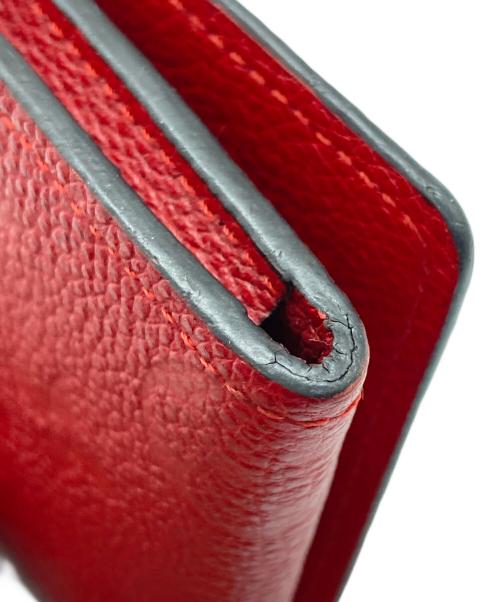 LOUIS VUITTON（ルイ ヴィトン）LOUIS VUITTON (ルイ ヴィトン) アンヴェロップ・カルト・ドゥ・ヴィジット レッドの古着・服飾アイテム