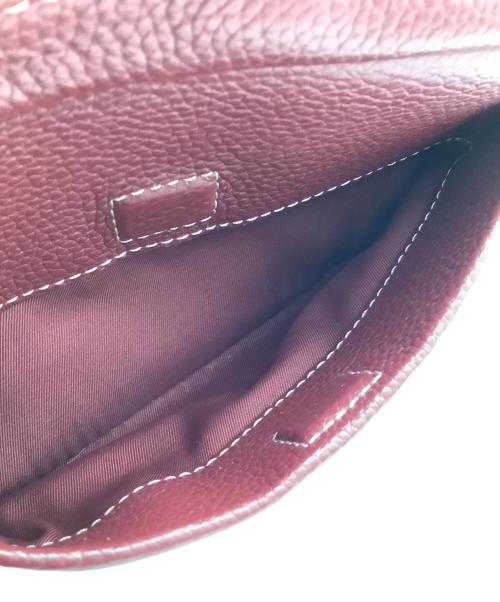 TORY BURCH（トリーバーチ）TORY BURCH (トリーバーチ) ショルダーバッグ ボルドー×ベージュの古着・服飾アイテム