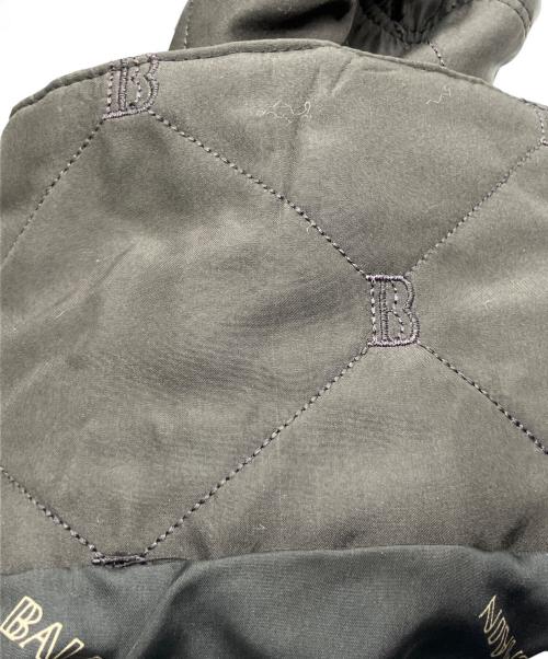 BALMAIN（バルマン）BALMAIN (バルマン) ブルーフォックスファー中綿ハーフコート ブラウン サイズ:SIZE　9の古着・服飾アイテム