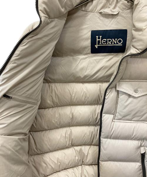 HERNO（ヘルノ）HERNO (ヘルノ) ピウム ジュポット ジャケット ベージュ サイズ:52の古着・服飾アイテム
