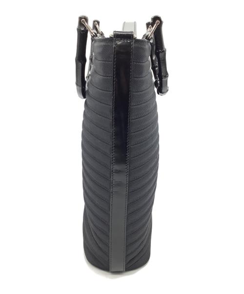 GUCCI（グッチ）GUCCI (グッチ) バンブーハンルドバッグ ブラックの古着・服飾アイテム