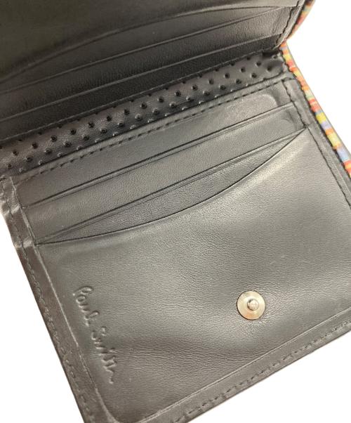 PAUL SMITH（ポールスミス）Paul Smith (ポールスミス) 2つ折り財布 ブラックの古着・服飾アイテム