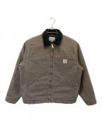 Carhartt WIPカーハート ワークインプログレス）の古着「OG DETROIT JACKET」｜Tobacco / Black