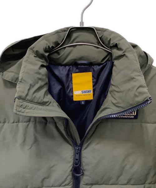 GRIP SWANY（グリップスワニー）GRIP SWANY (グリップスワニー) パフジャケット グリーン サイズ:Sの古着・服飾アイテム