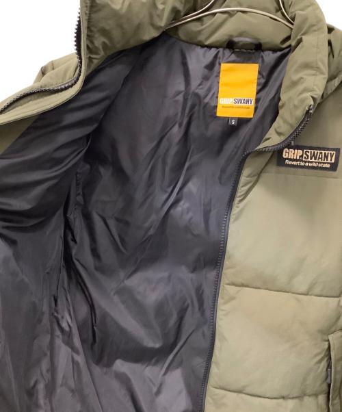 GRIP SWANY（グリップスワニー）GRIP SWANY (グリップスワニー) パフジャケット グリーン サイズ:Sの古着・服飾アイテム