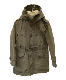 BURBERRY BLACK LABEL（バーバリーブラックレーベル）の古着「モッズコート」｜オリーブ