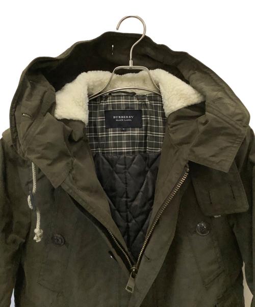 BURBERRY BLACK LABEL（バーバリーブラックレーベル）BURBERRY BLACK LABEL (バーバリーブラックレーベル) モッズコート オリーブ サイズ:Mの古着・服飾アイテム