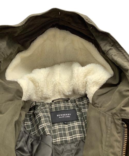 BURBERRY BLACK LABEL（バーバリーブラックレーベル）BURBERRY BLACK LABEL (バーバリーブラックレーベル) モッズコート オリーブ サイズ:Mの古着・服飾アイテム