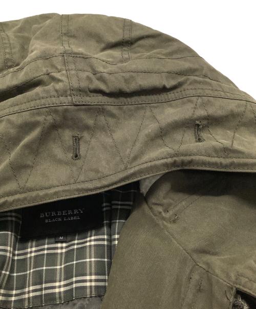 BURBERRY BLACK LABEL（バーバリーブラックレーベル）BURBERRY BLACK LABEL (バーバリーブラックレーベル) モッズコート オリーブ サイズ:Mの古着・服飾アイテム