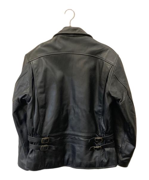 HARLEY-DAVIDSON（ハーレーダビッドソン）HARLEY-DAVIDSON (ハーレーダビッドソン) シングルライダースジャケット ブラック サイズ:Lの古着・服飾アイテム