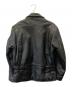 HARLEY-DAVIDSON (ハーレーダビッドソン) シングルライダースジャケット ブラック サイズ:L：17000円