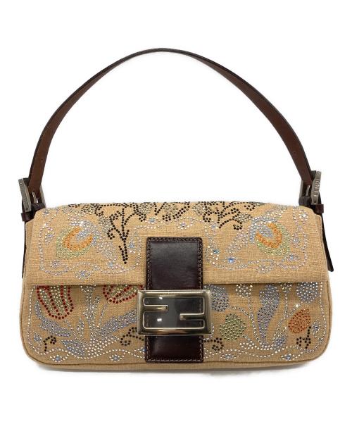 FENDI（フェンディ）FENDI (フェンディ) ワンショルダーバッグ ブラウンの古着・服飾アイテム