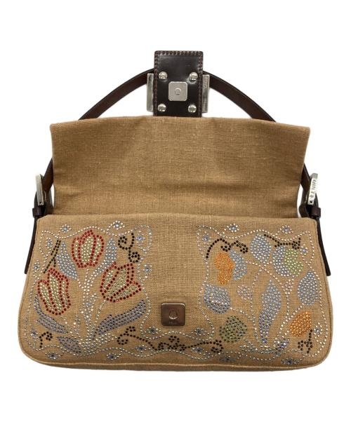 FENDI（フェンディ）FENDI (フェンディ) ワンショルダーバッグ ブラウンの古着・服飾アイテム