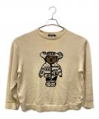 Hysteric Glamourヒステリックグラマー）の古着「薄手ニット」｜カーキ