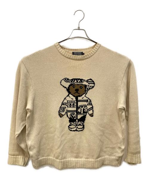 Hysteric Glamour（ヒステリックグラマー）Hysteric Glamour (ヒステリックグラマー) 薄手ニット カーキ サイズ:Lの古着・服飾アイテム