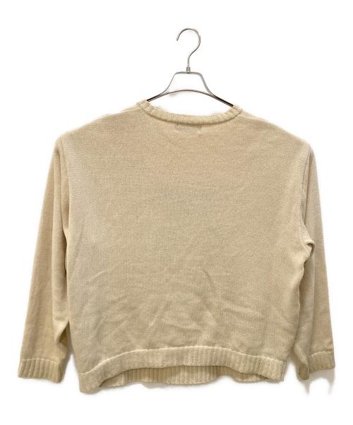 Hysteric Glamour（ヒステリックグラマー）Hysteric Glamour (ヒステリックグラマー) 薄手ニット カーキ サイズ:Lの古着・服飾アイテム