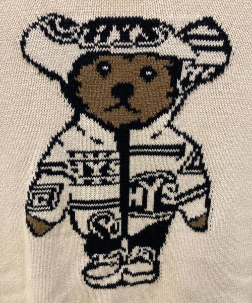 Hysteric Glamour（ヒステリックグラマー）Hysteric Glamour (ヒステリックグラマー) 薄手ニット カーキ サイズ:Lの古着・服飾アイテム