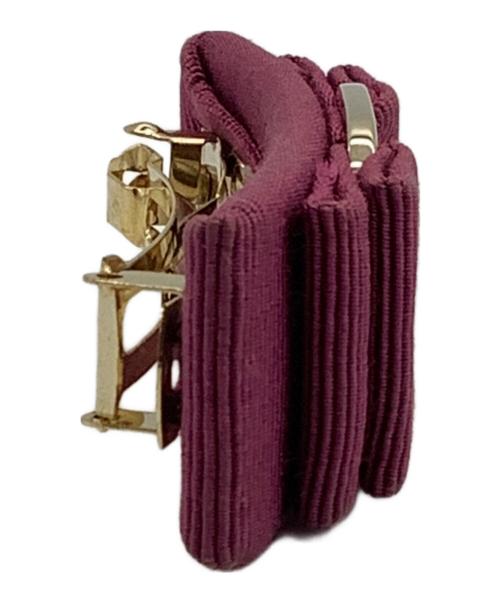 Ferragamo（フェラガモ）Ferragamo (フェラガモ) バレッタ パープルの古着・服飾アイテム