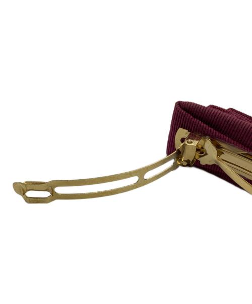 Ferragamo（フェラガモ）Ferragamo (フェラガモ) バレッタ パープルの古着・服飾アイテム