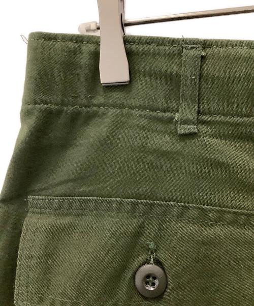 TROUSERS（トラウザーズ）TROUSERS (トラウザーズ) ユーティリティベイカーパンツ グリーン サイズ:38×33の古着・服飾アイテム