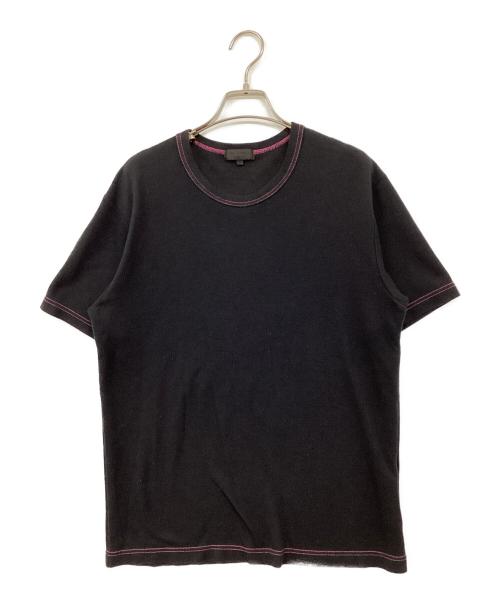 COMME des GARCONS HOMME PLUS（コムデギャルソンオムプリュス）COMME des GARCONS HOMME PLUS (コムデギャルソンオムプリュス) 半袖カットソー ブラック サイズ:Lの古着・服飾アイテム