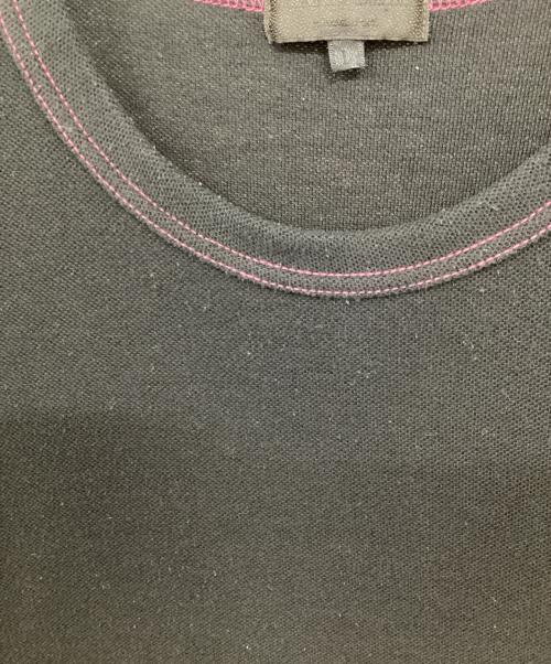 COMME des GARCONS HOMME PLUS（コムデギャルソンオムプリュス）COMME des GARCONS HOMME PLUS (コムデギャルソンオムプリュス) 半袖カットソー ブラック サイズ:Lの古着・服飾アイテム