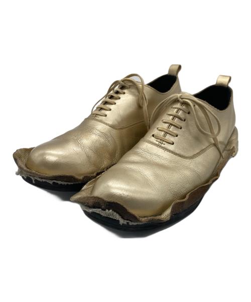 COMME des GARCONS（コムデギャルソン）COMME des GARCONS (コムデギャルソン) シューズ ゴールドカラー サイズ:26の古着・服飾アイテム