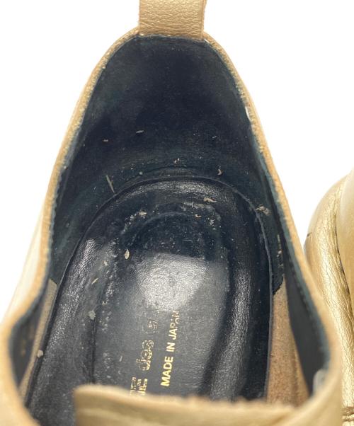 COMME des GARCONS（コムデギャルソン）COMME des GARCONS (コムデギャルソン) シューズ ゴールドカラー サイズ:26の古着・服飾アイテム