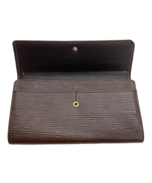 LOUIS VUITTON（ルイ ヴィトン）LOUIS VUITTON (ルイ ヴィトン) ポルトトレゾール・インターナショナル ブラウンの古着・服飾アイテム