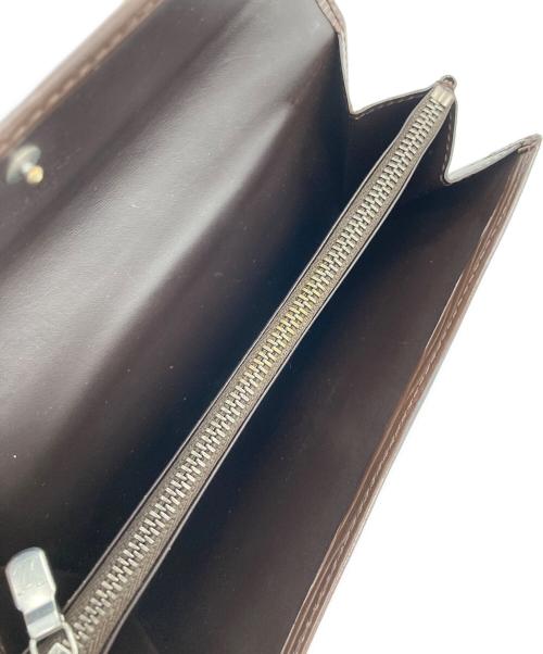 LOUIS VUITTON（ルイ ヴィトン）LOUIS VUITTON (ルイ ヴィトン) ポルトトレゾール・インターナショナル ブラウンの古着・服飾アイテム