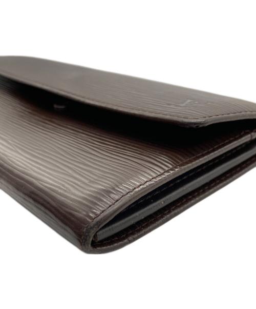 LOUIS VUITTON（ルイ ヴィトン）LOUIS VUITTON (ルイ ヴィトン) ポルトトレゾール・インターナショナル ブラウンの古着・服飾アイテム