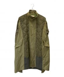 CIAOPANIC TYPY（チャオパニックティピー）の古着「切替マキシミリタリーコート」｜カーキ