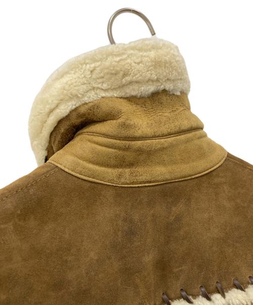 DSQUARED2（ディースクエアード）DSQUARED2 (ディースクエアード) ムートンジャケット ブラウン サイズ:42の古着・服飾アイテム