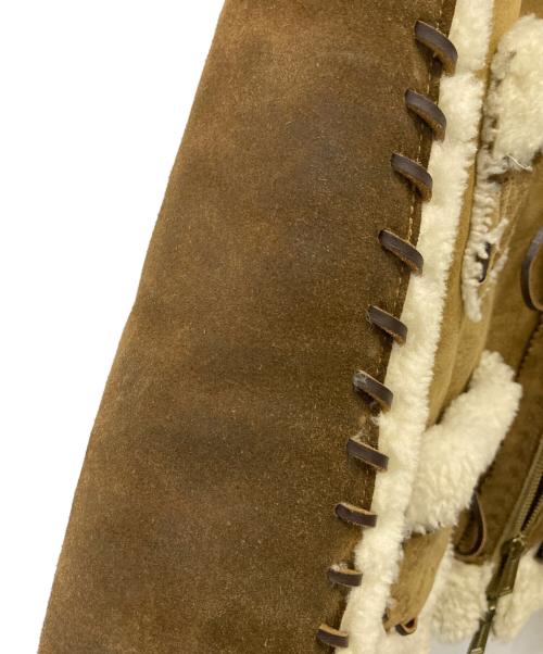 DSQUARED2（ディースクエアード）DSQUARED2 (ディースクエアード) ムートンジャケット ブラウン サイズ:42の古着・服飾アイテム