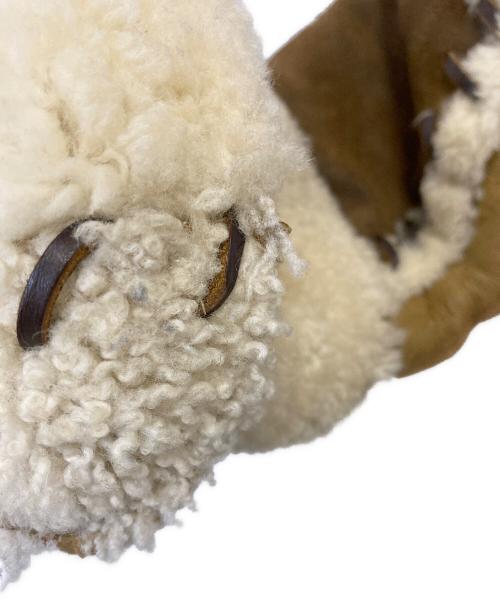 DSQUARED2（ディースクエアード）DSQUARED2 (ディースクエアード) ムートンジャケット ブラウン サイズ:42の古着・服飾アイテム