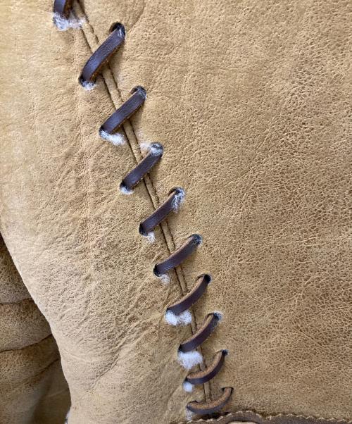 DSQUARED2（ディースクエアード）DSQUARED2 (ディースクエアード) ムートンジャケット ブラウン サイズ:42の古着・服飾アイテム