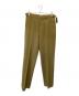 AURALEE（オーラリー）の古着「SUPER SOFT WOOL FLANNEL SLACKS」｜カーキ